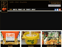 Tablet Screenshot of greatfoodaffairs.com